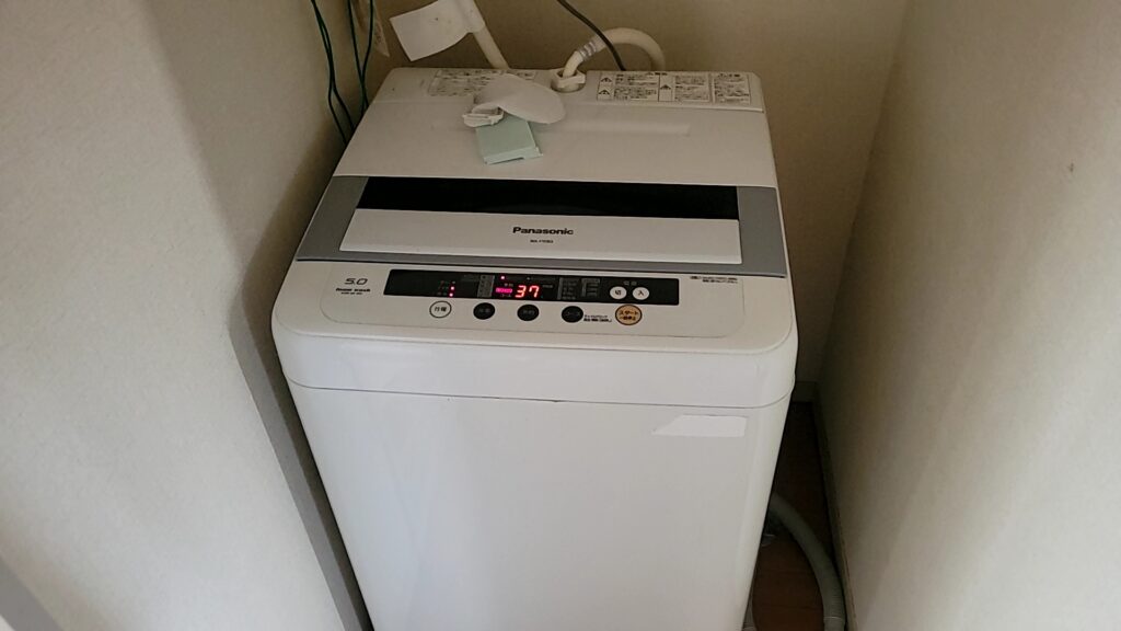 愛西市パナソニック製縦型洗濯機排水不良修理